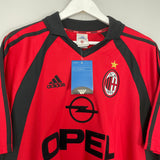 2001/02 AC MILAN *BNWT* THIRD SHIRT (L) ADIDAS