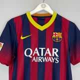 2013/14 BARCELONA MESSI #10 HOME SHIRT (S) NIKE