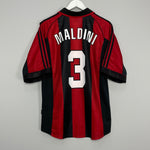 Image of the AC Milan Maldini shirt from the 1998/99 season