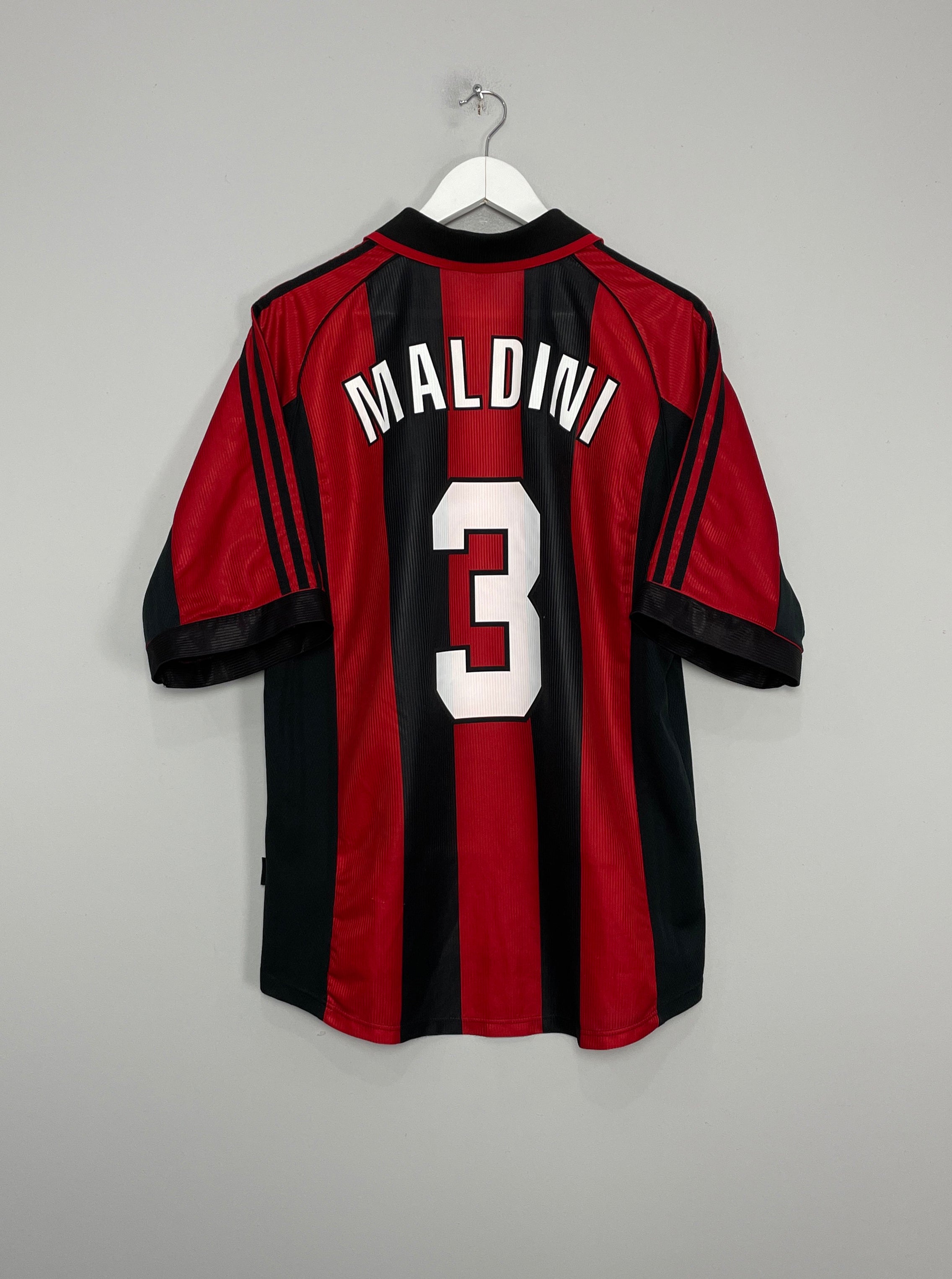 Image of the AC Milan Maldini shirt from the 1998/99 season