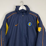 2001/02 INTER MILAN FLEECE LINED JACKET (L) NIKE