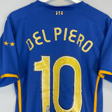 2007/08 JUVENTUS DEL PIERO #10 AWAY SHIRT (M) NIKE