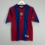 1998/00 BARCELONA HOME SHIRT (XL.KIDS) NIKE