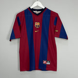 1998/00 BARCELONA HOME SHIRT (XL.KIDS) NIKE