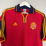 1999/02 SPAIN HOME SHIRT (L) ADIDAS