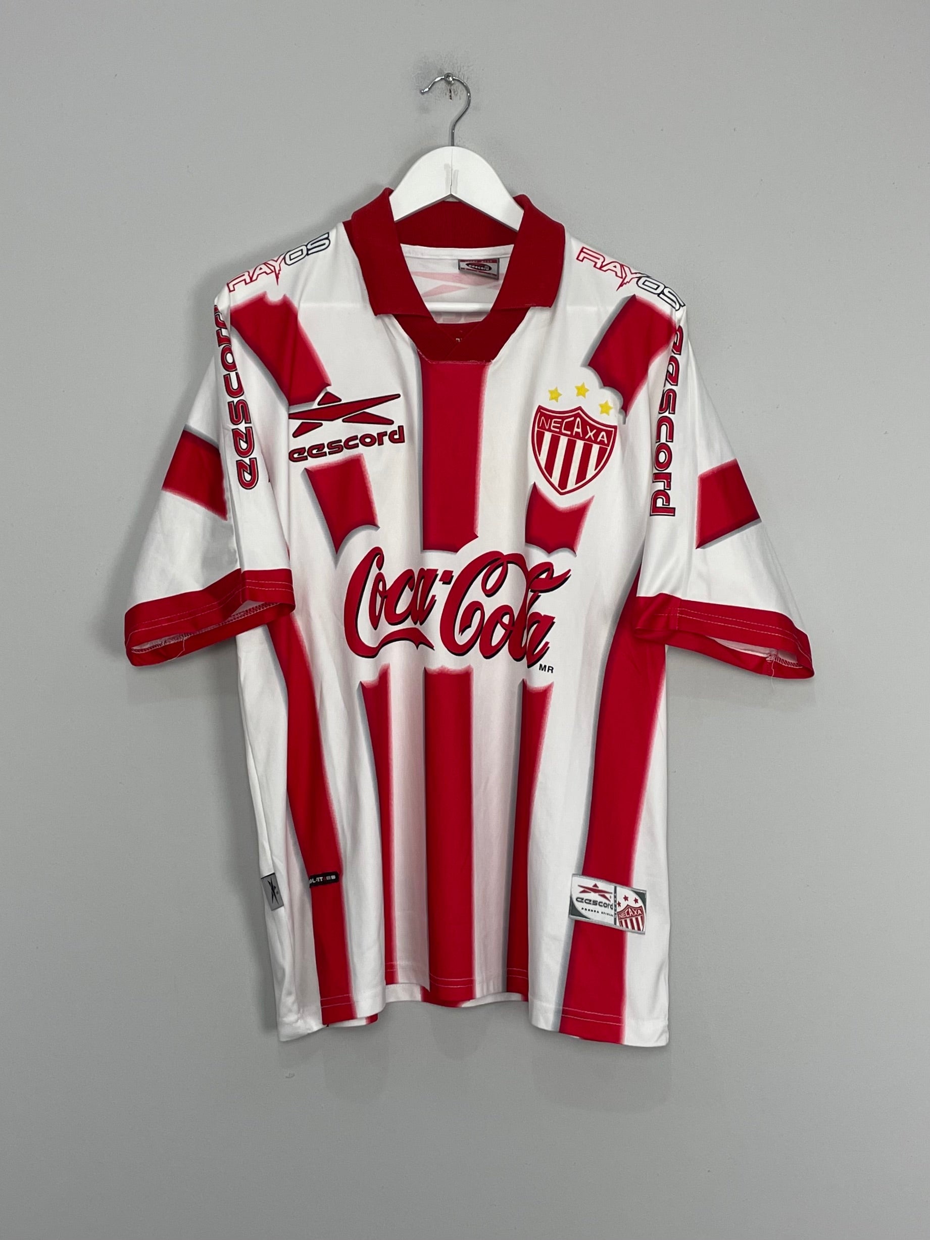 2000/01 NECAXA HOME SHIRT (L) EESCORD