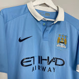 2015/16 MANCHESTER CITY HOME SHIRT (XL) NIKE