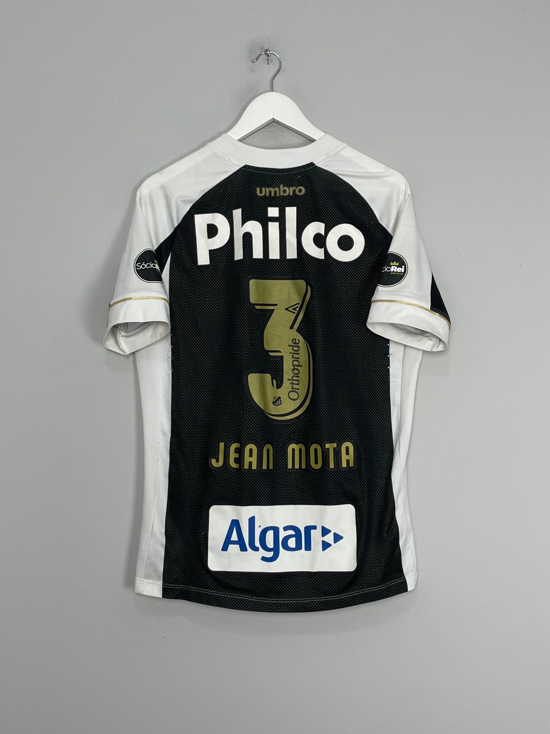 2018/19 SANTOS JEAN MOTA #3 HOME SHIRT (M) UMBRO