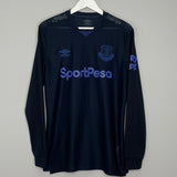 2019/20 EVERTON CALVERT LEWIN #9 L/S THIRD SHIRT (L) UMBRO