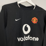 2003/05 MANCHESTER UNITED RONALDO #7 L/S AWAY SHIRT (S) NIKE