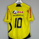 2009 FLAMENGO ADRIANO #10 AWAY SHIRT (M) OLYMPIKUS