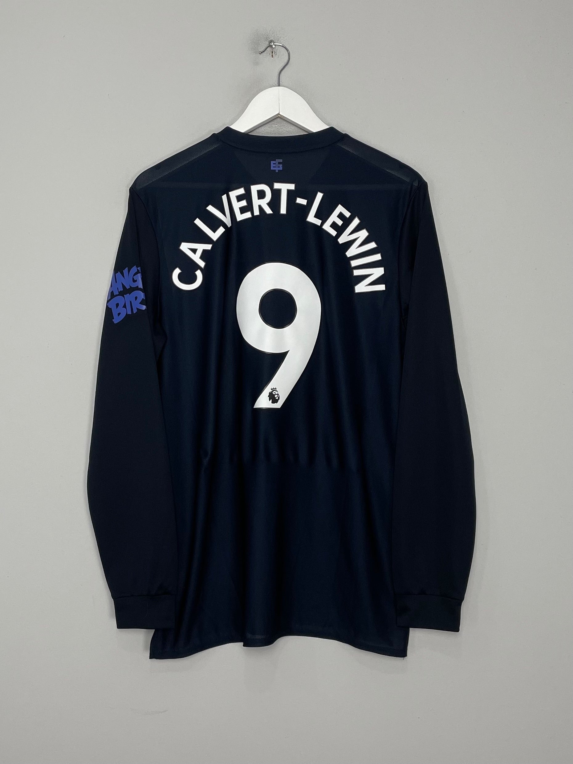 2019/20 EVERTON CALVERT LEWIN #9 L/S THIRD SHIRT (L) UMBRO