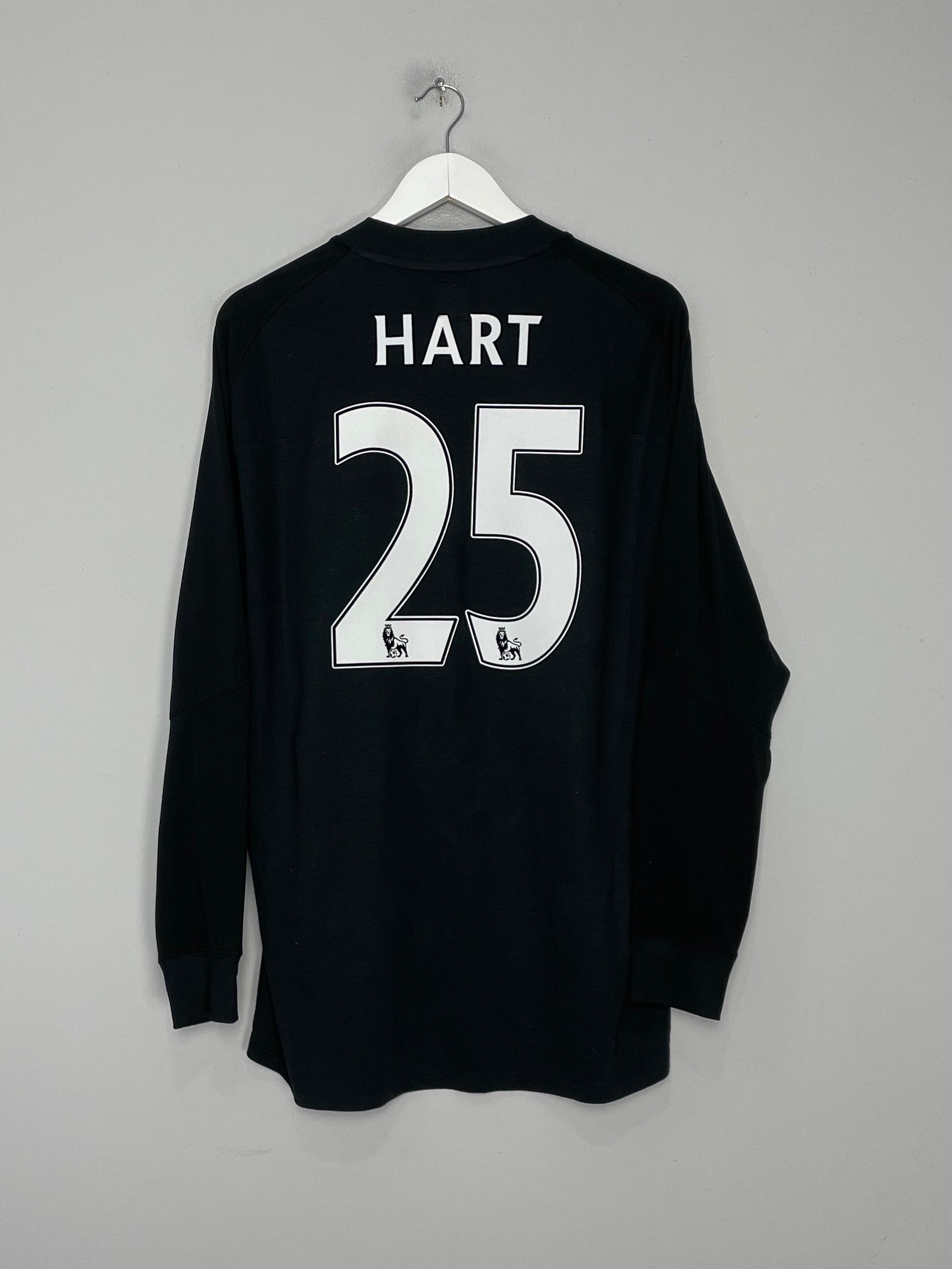 2010/11 MANCHESTER CITY HART #25 GK SHIRT (XL) UMBRO