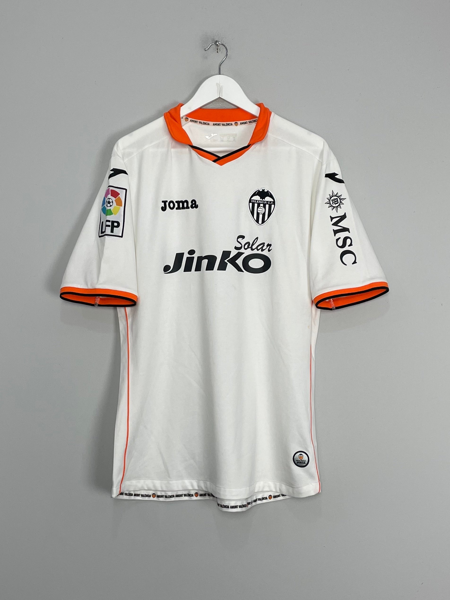 2013/14 VALENCIA HOME SHIRT (XL) JOMA