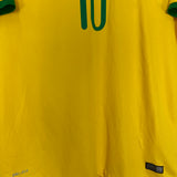 2014/15 BRAZIL NEYMAR JR #10 HOME SHIRT (L) NIKE