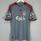 2008/09 LIVERPOOL F.AURELIO #12 AWAY SHIRT (M) ADIDAS