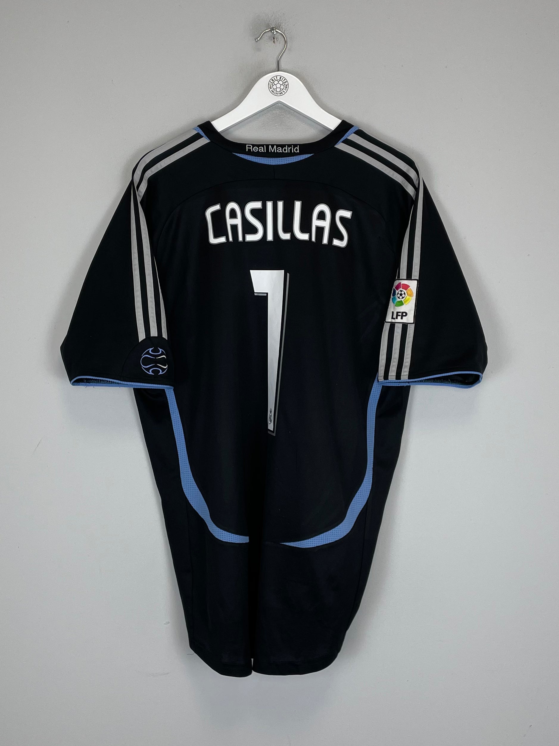 2006/07 REAL MADRID CASILLAS #1 GK SHIRT (L) ADIDAS