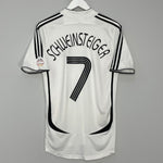 2005/07 GERMANY SCHWEINSTEIGER #7 HOME SHIRT (S) ADIDAS