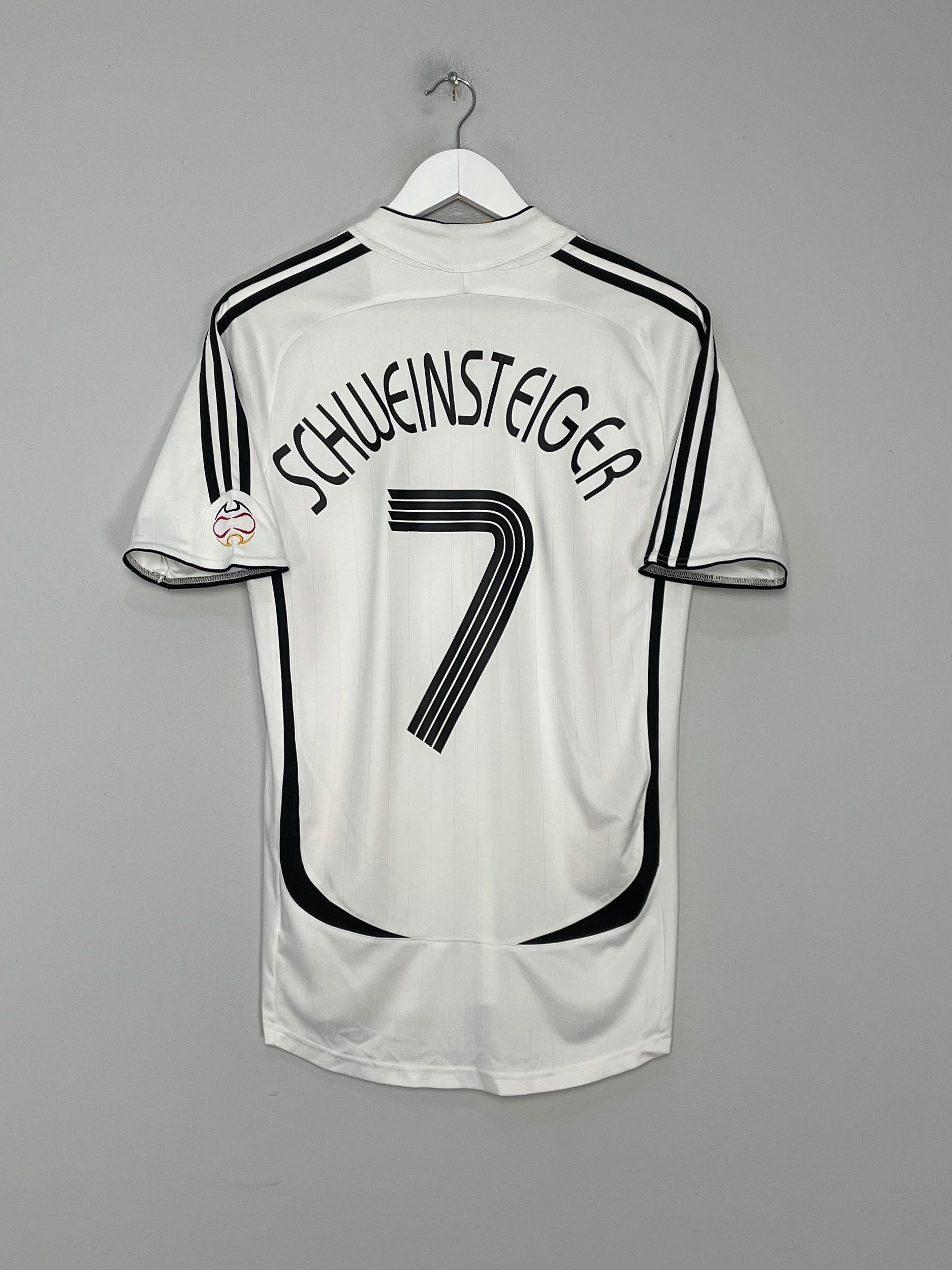 2005/07 GERMANY SCHWEINSTEIGER #7 HOME SHIRT (S) ADIDAS