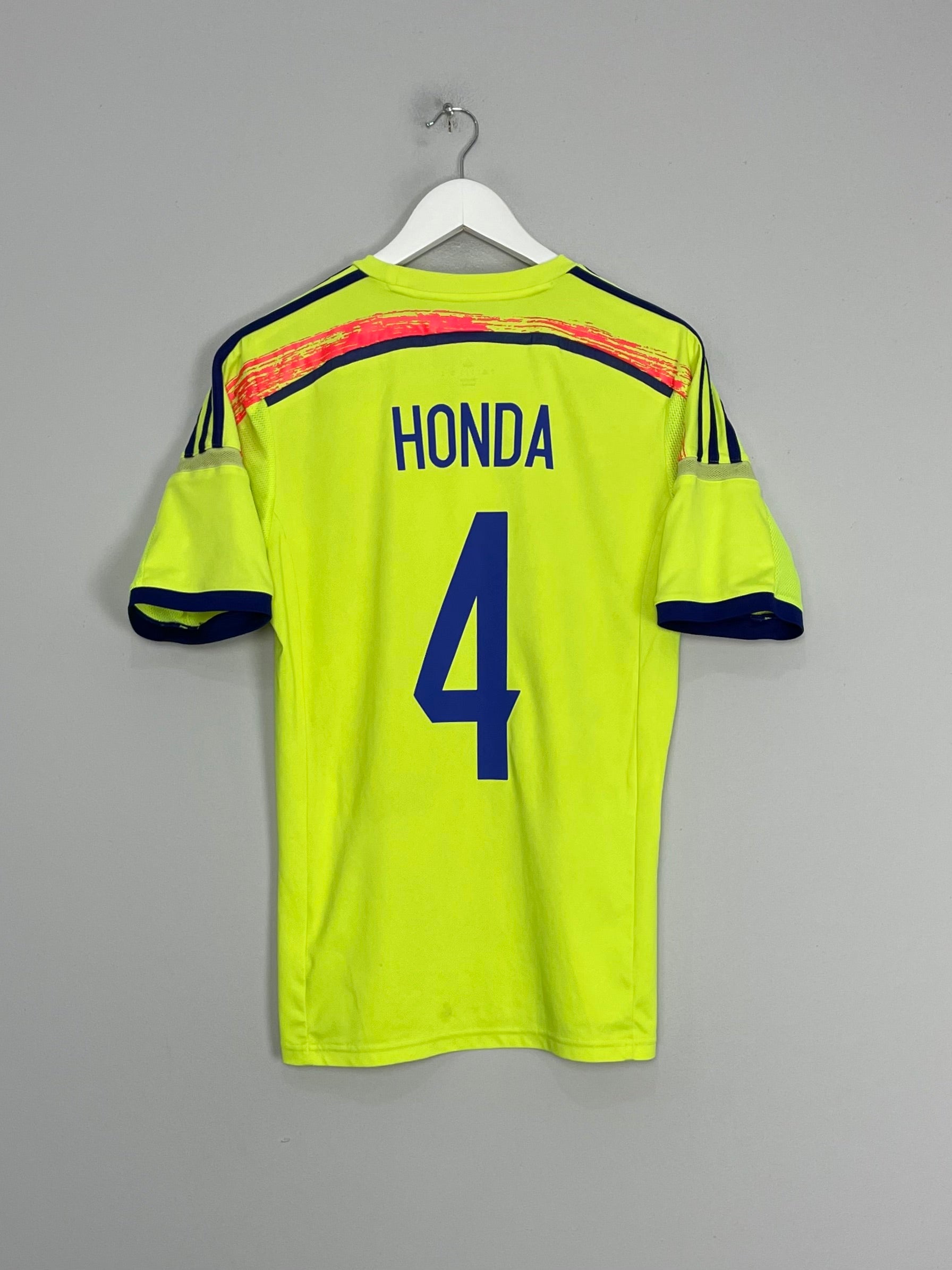 2014/15 JAPAN HONDA #4 AWAY SHIRT (S) ADIDAS