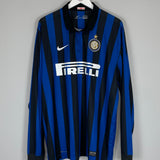 2011/12 INTER MILAN L/S HOME SHIRT (XXL) NIKE