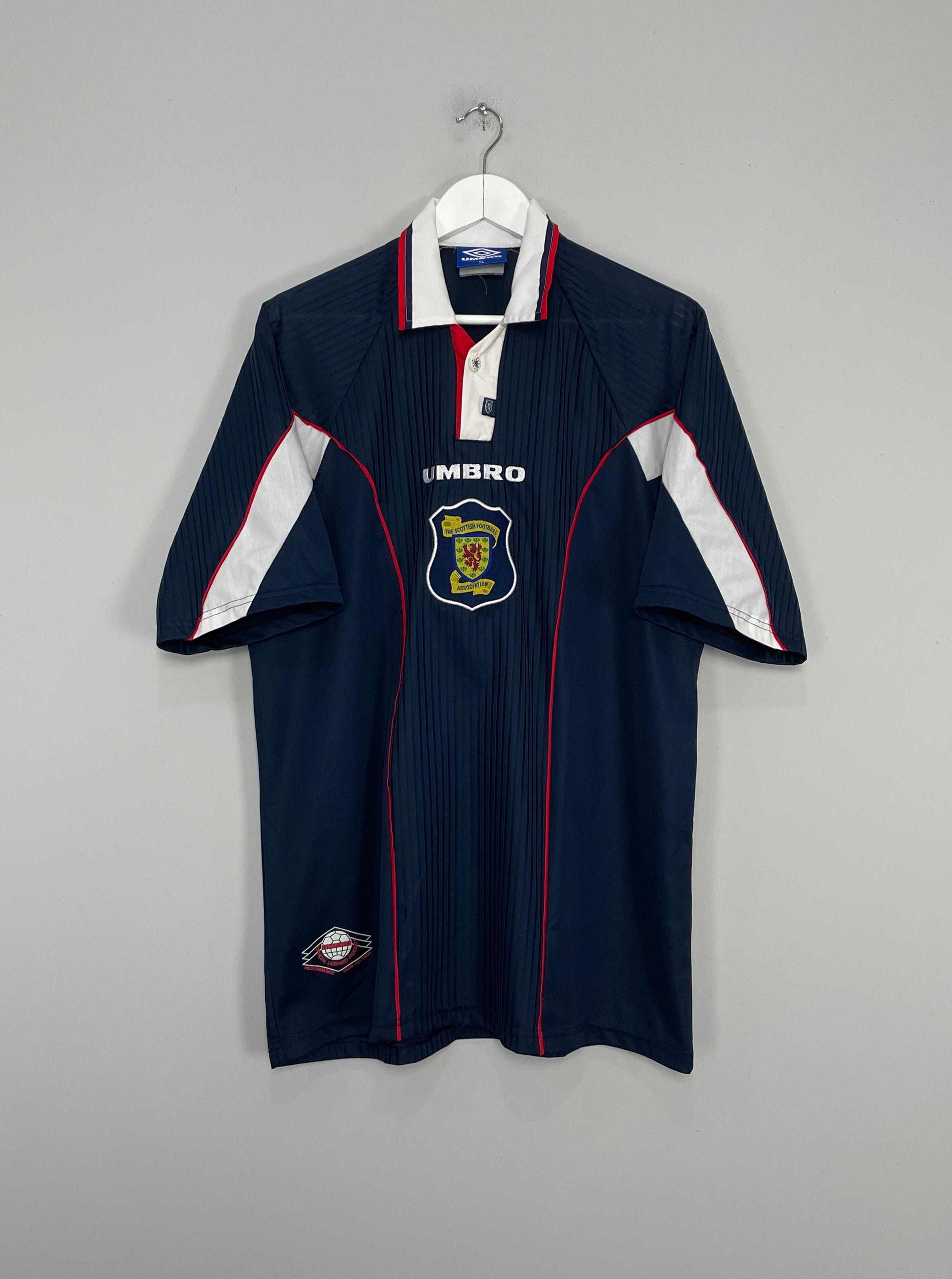 Image of the Scotland shirt from the 1996/98 season