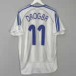 2006/07 CHELSEA DROGBA #11 AWAY SHIRT (M) ADIDAS