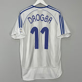 2006/07 CHELSEA DROGBA #11 AWAY SHIRT (M) ADIDAS