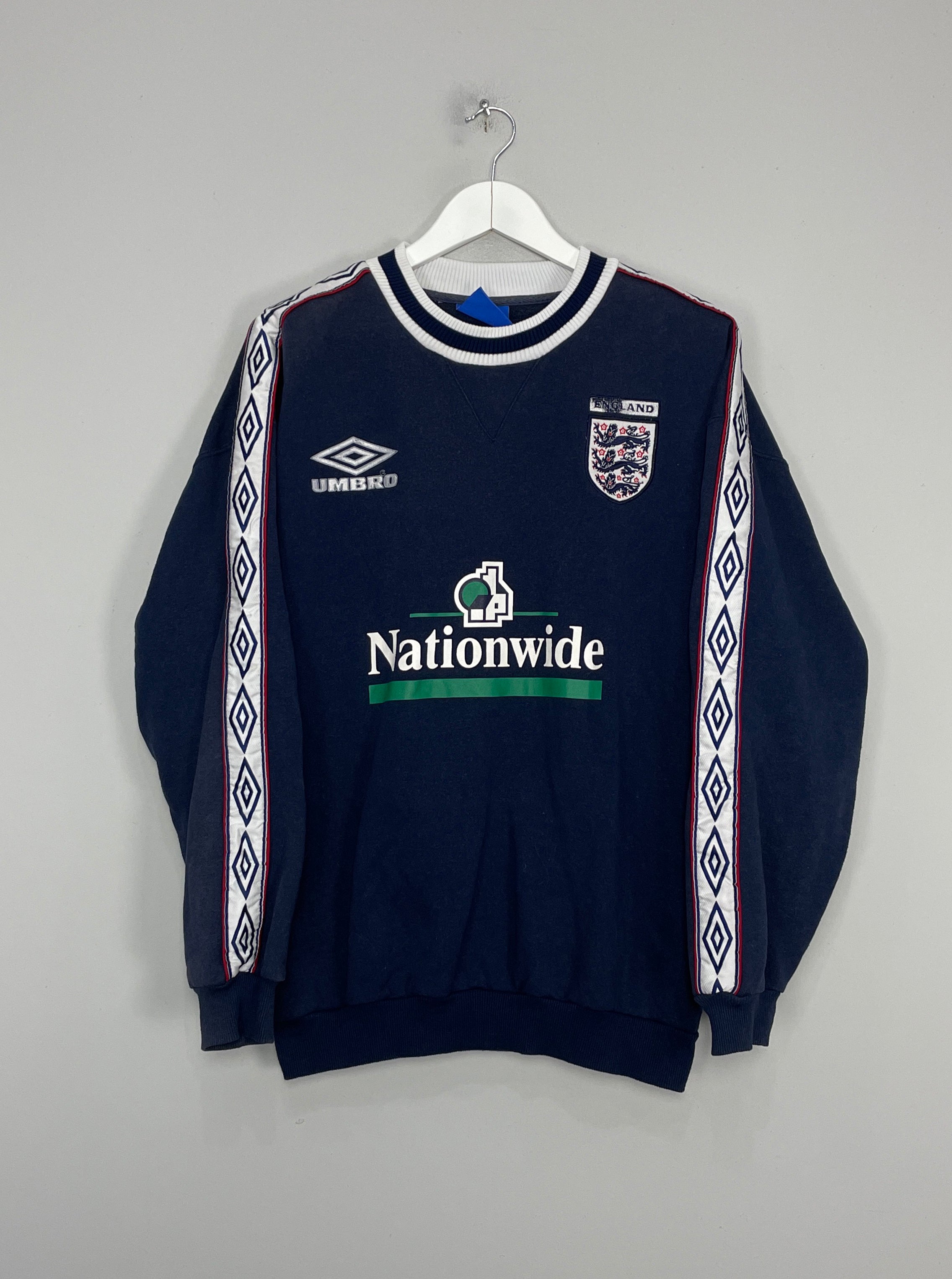 Image of the England jumper from the 1999/00 season