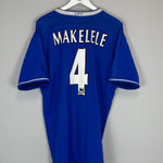 2003/05 CHELSEA MAKELELE #4 HOME SHIRT (XL) UMBRO