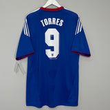 2010/11 CHELSEA TORRES #9 *BNWT* HOME SHIRT (XL) ADIDAS