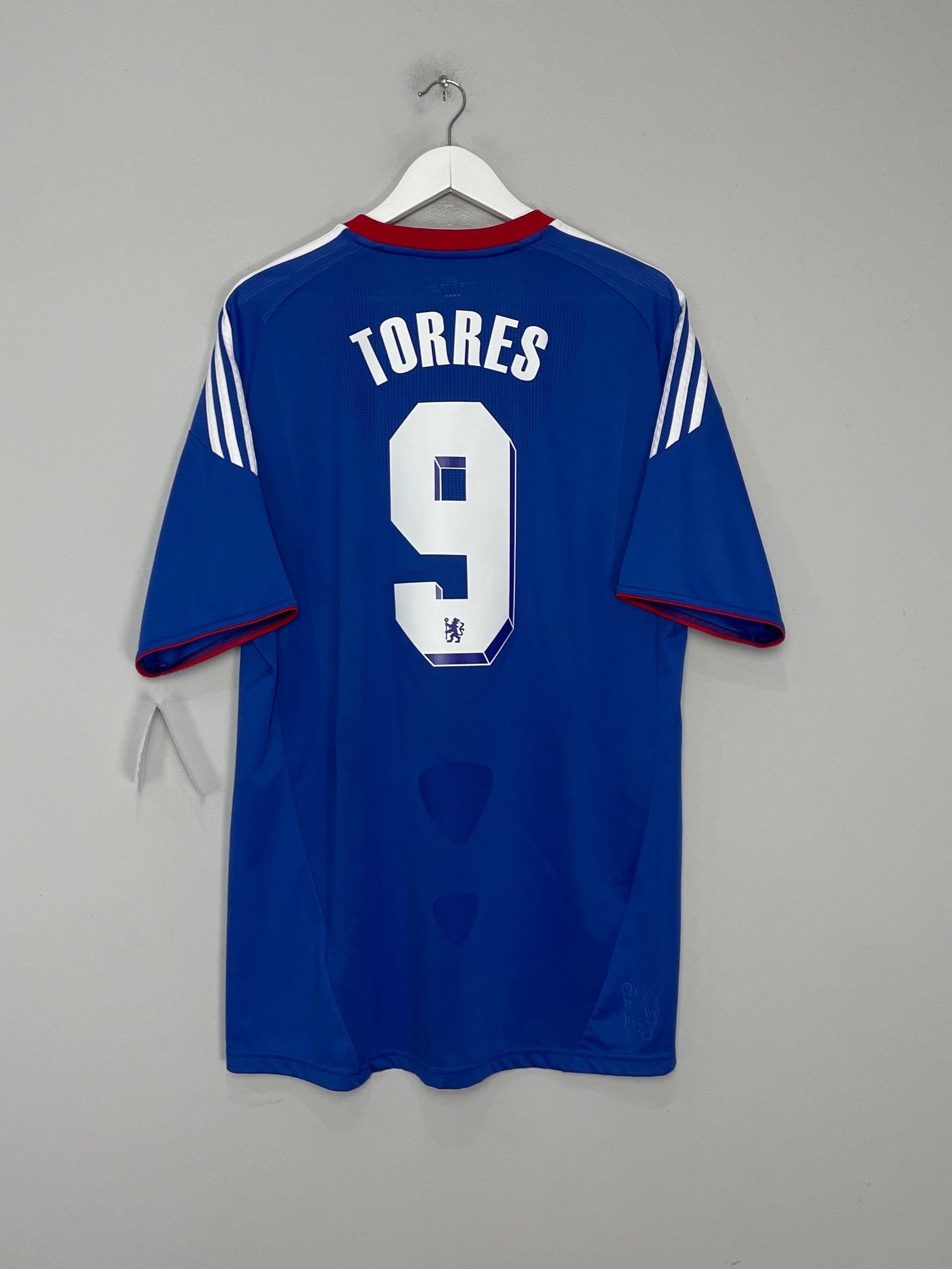 2010/11 CHELSEA TORRES #9 *BNWT* HOME SHIRT (XL) ADIDAS