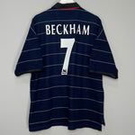 1999/00 MANCHESTER UNITED BECKHAM #7 AWAY SHIRT (XXL) UMBRO