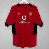 2002/04 MANCHESTER UNITED FERDINAND #6 HOME SHIRT (L) NIKE