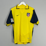 2003/04 ATLETICO MADRID TORRES #9 AWAY SHIRT (S) NIKE