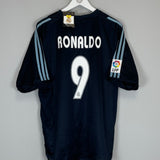 2003/04 REAL MADRID RONALDO #9 *BNWT* AWAY SHIRT (XL) ADIDAS