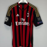 2013/14 AC MILAN KAKA #22 C/L HOME SHIRT (S) ADIDAS