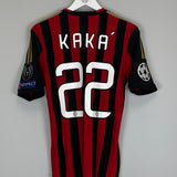 2013/14 AC MILAN KAKA #22 C/L HOME SHIRT (S) ADIDAS