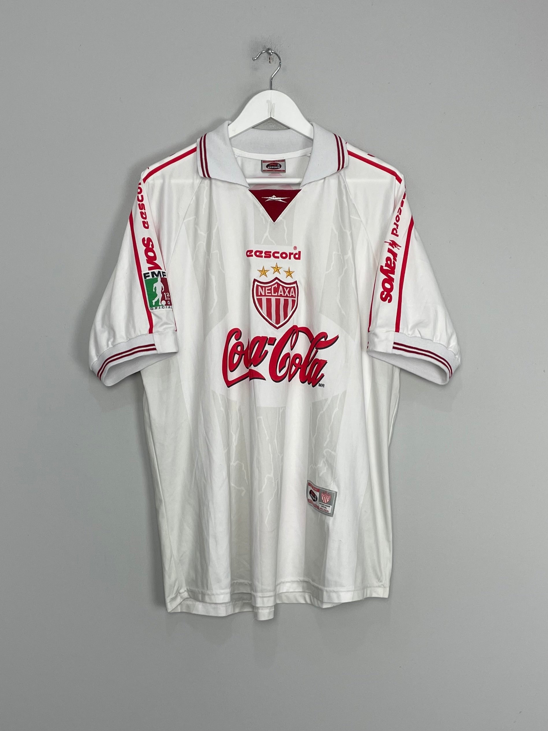 1999/00 NECAXA AWAY SHIRT (XL) EESCORD