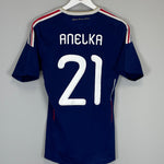 2009/10 FRANCE ANELKA #21 HOME SHIRT (S) ADIDAS