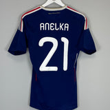 2009/10 FRANCE ANELKA #21 HOME SHIRT (S) ADIDAS