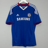 2010/11 CHELSEA DROGBA #11 HOME SHIRT (L) ADIDAS