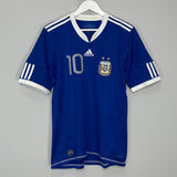 2010/11 ARGENTINA MESSI #10 AWAY SHIRT (M) ADIDAS