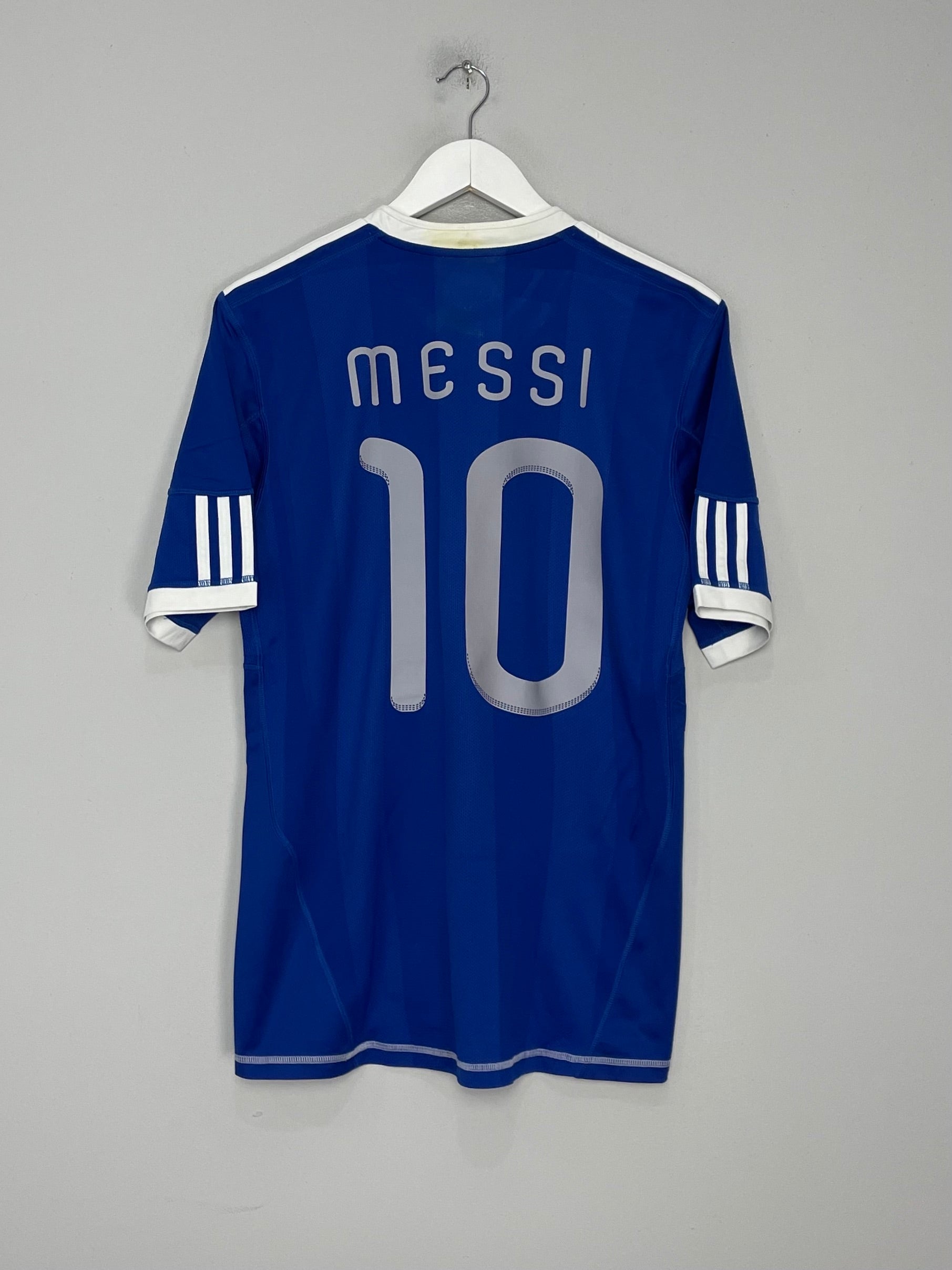 2010/11 ARGENTINA MESSI #10 AWAY SHIRT (M) ADIDAS