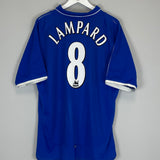 2001/03 CHELSEA LAMPARD #8 HOME SHIRT (XL) UMBRO