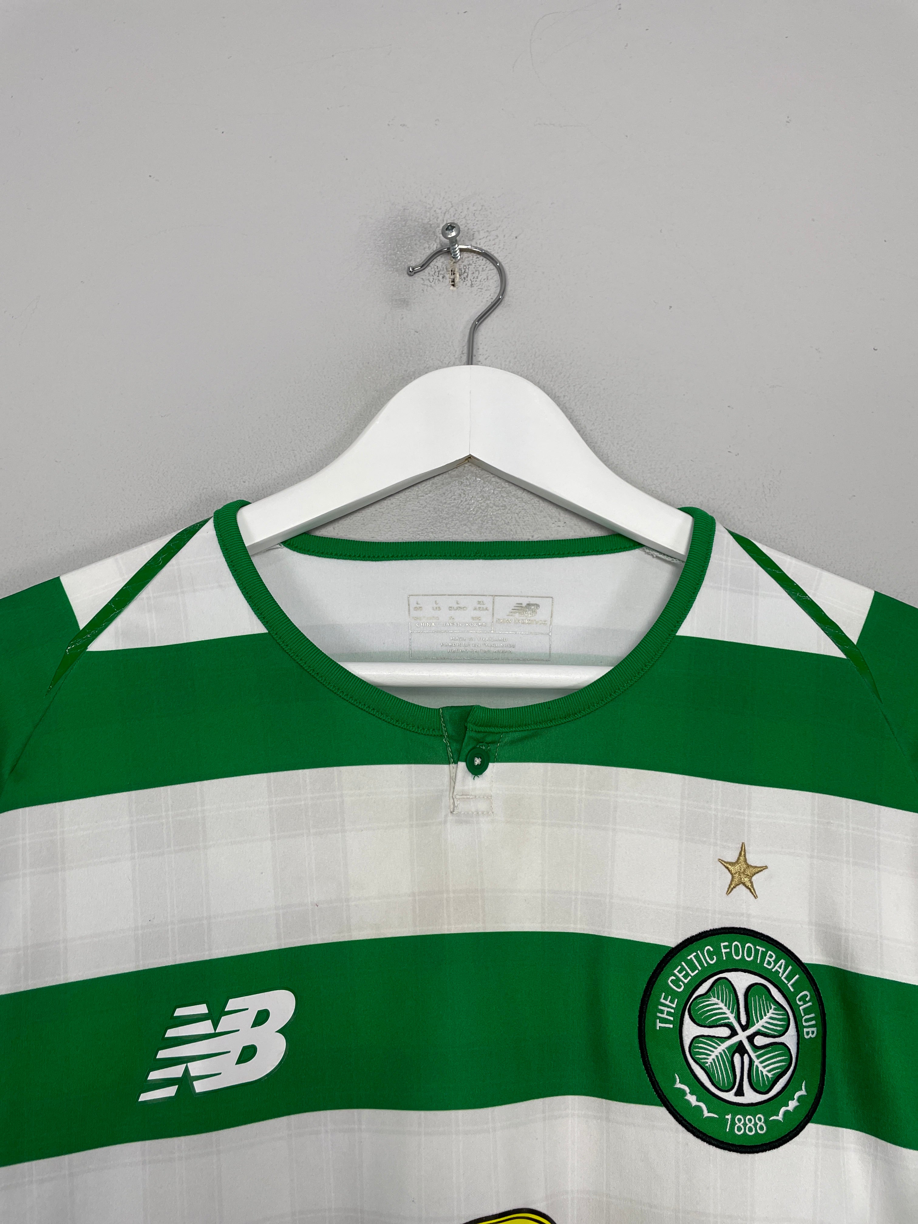 CULT KITS - 2018/19 CELTIC HOME SHIRT (L) NEW BALANCE – Cult Kits