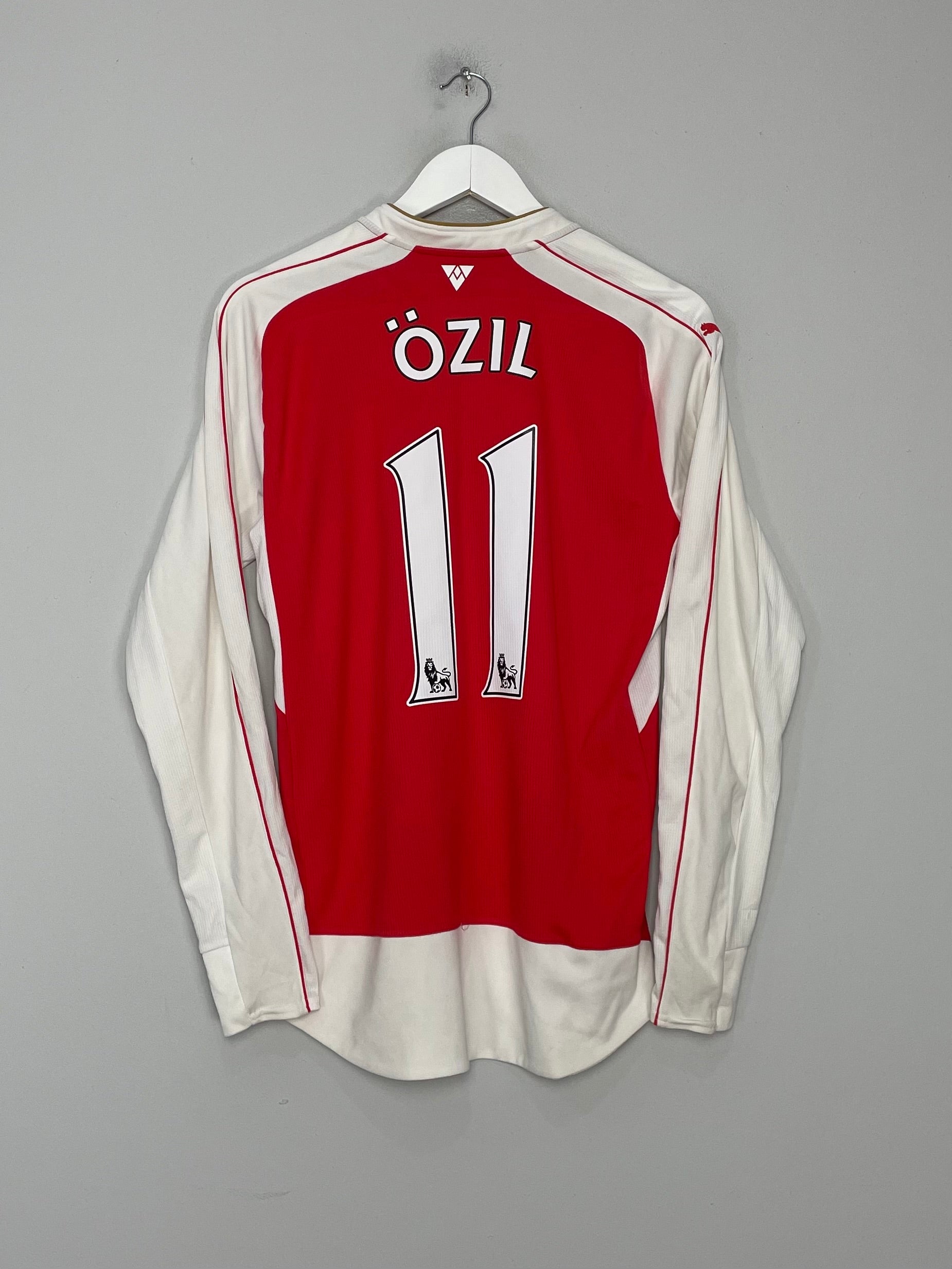 2015/16 ARSENAL OZIL #11 L/S HOME SHIRT (M) PUMA