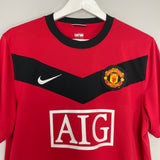 2009/10 MANCHESTER UNITED TOSIC #14 HOME SHIRT (L) NIKE