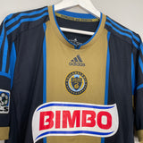 2012/13 PHILADELPHIA UNION *PLAYER ISSUE* HOME SHIRT (XL) ADIDAS