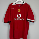 2004/05 MANCHESTER UNITED RONALDO #7 HOME SHIRT (XXXL) NIKE